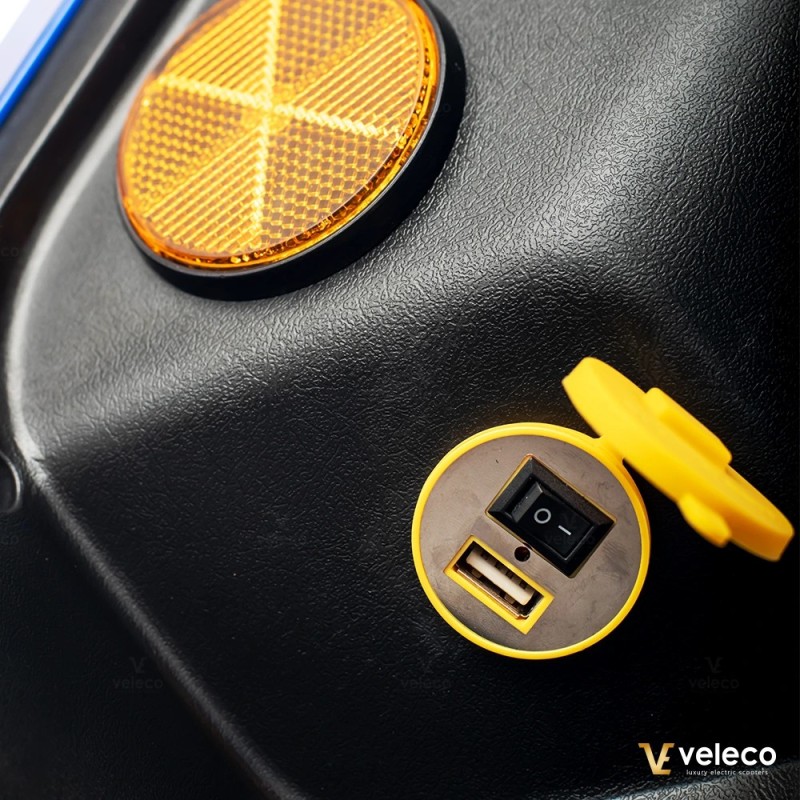 Veleco FASTER: 4-kołowy skuter inwalidzki o luksusowym designie
