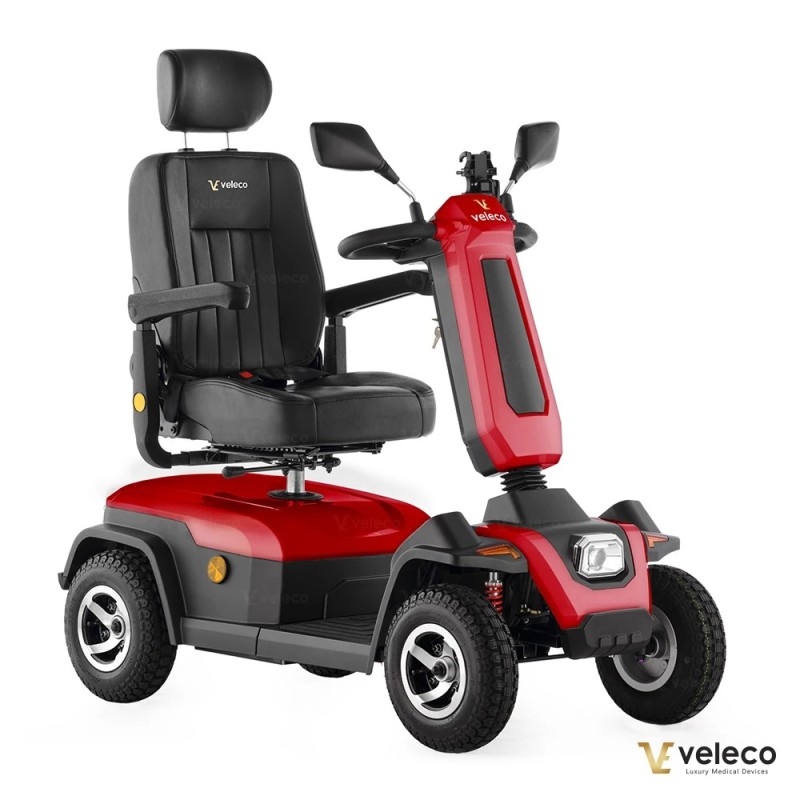 Veleco SHARPY: 4-wheeled mobility scooter with captain seat