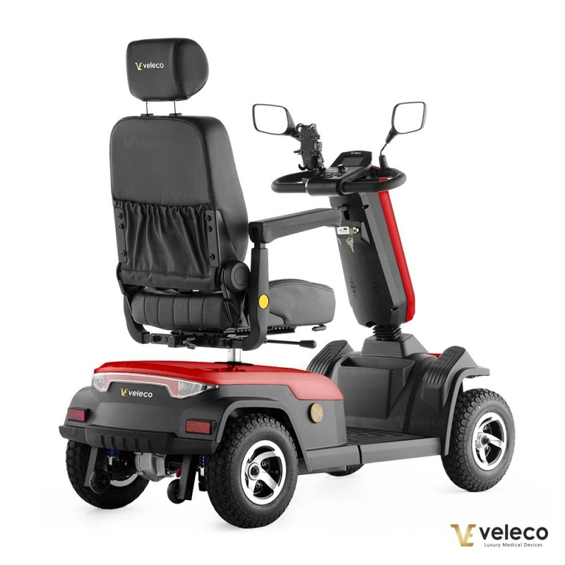 Veleco SHARPY: 4-wheeled mobility scooter with captain seat