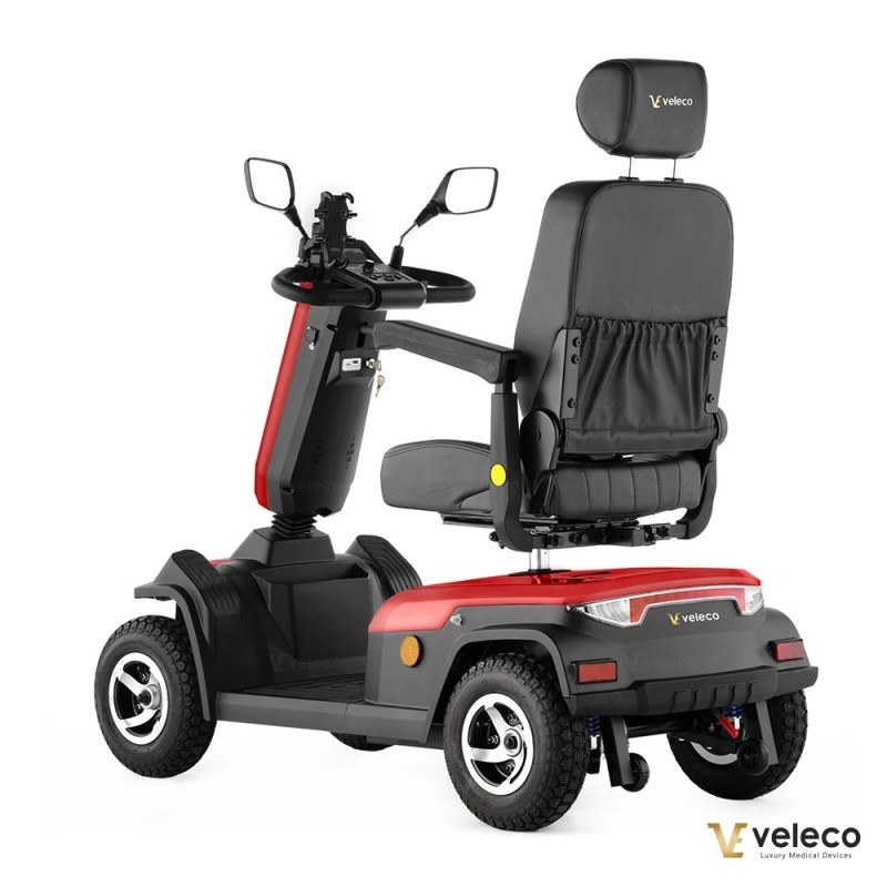Veleco SHARPY: 4-wheeled mobility scooter with captain seat