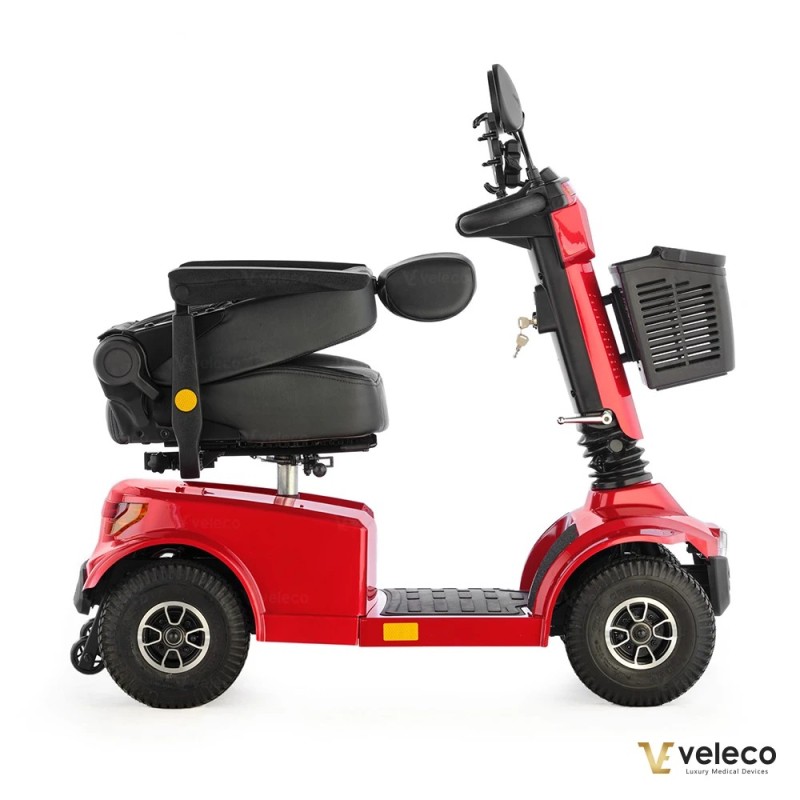 Veleco JUMPY: skuter inwalidzki z pełnym zawieszeniem