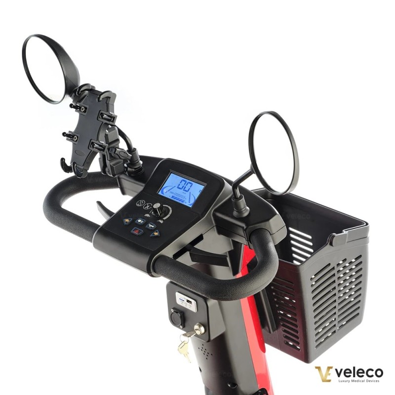Veleco JUMPY: skuter inwalidzki z pełnym zawieszeniem