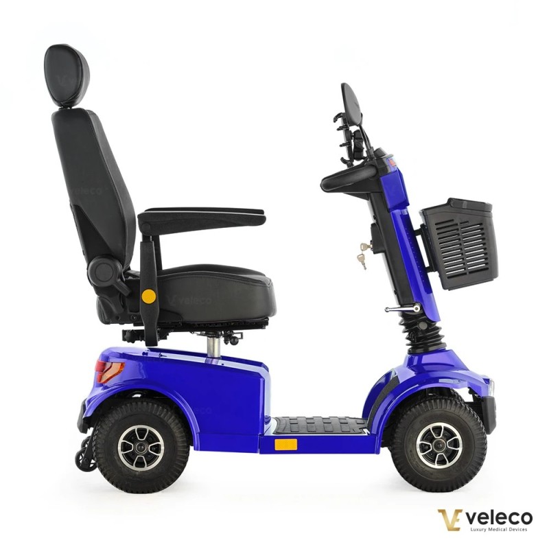 Veleco JUMPY: mobility scooter with full suspension