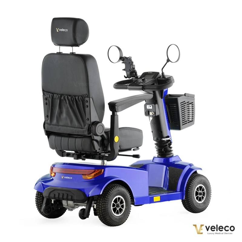 Veleco JUMPY: mobility scooter with full suspension