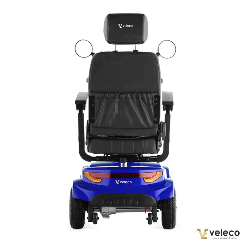 Veleco JUMPY: mobility scooter with full suspension