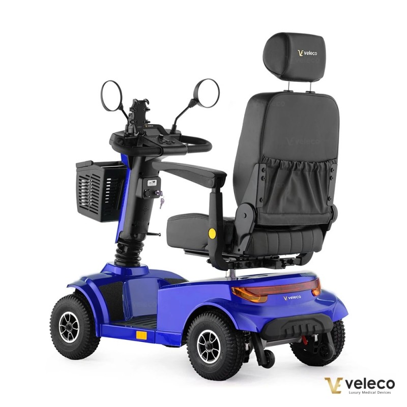 Veleco JUMPY: mobility scooter with full suspension