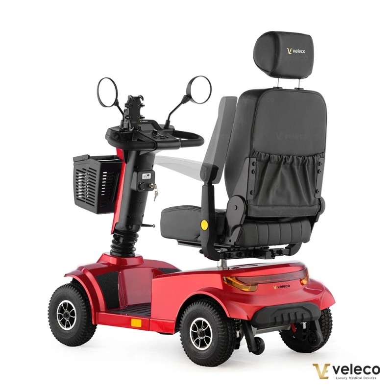 Veleco JUMPY: mobility scooter with full suspension
