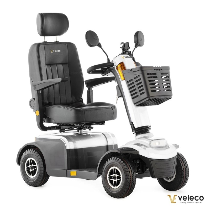 Veleco LOOPER: easy-control mobility scooter with LED lights