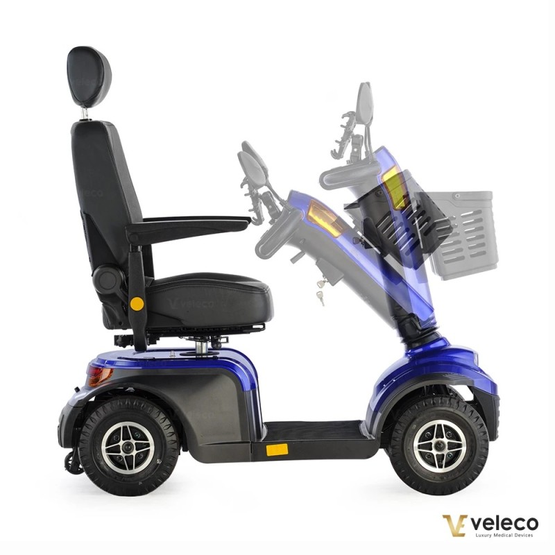 Veleco LOOPER: easy-control mobility scooter with LED lights