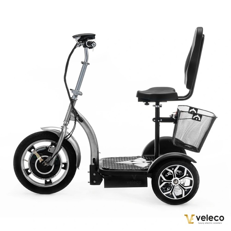 Veleco ZT16: kompaktowy, trójkołowy skuter inwalidzki