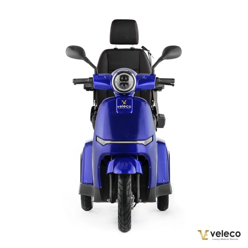 Veleco TURRIS: mobility scooter with acceleration button