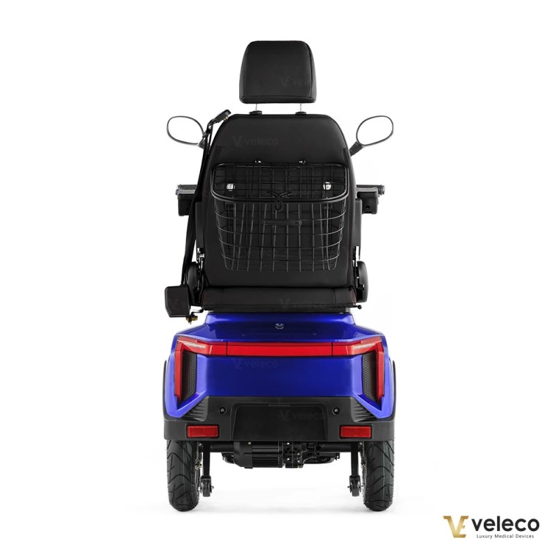 Veleco TURRIS: mobility scooter with acceleration button