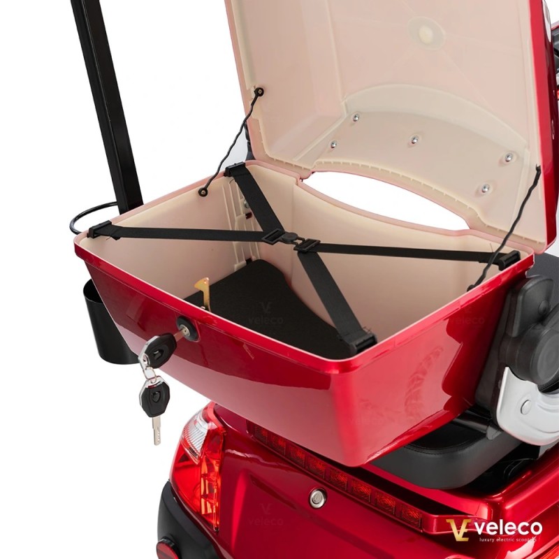 Veleco DRACO: 3-kołowy skuter inwalidzki z dodatkowym wyposażeniem