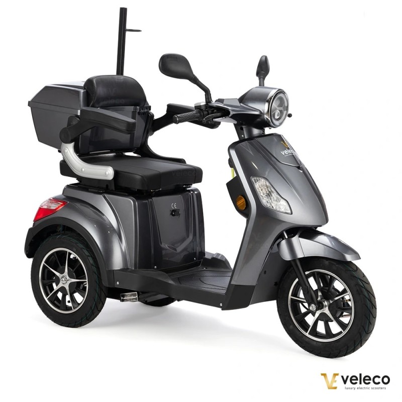 Veleco DRACO – 3-wheeled mobility scooter with extra equipment