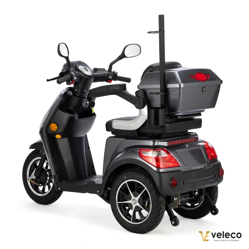 Veleco DRACO – 3-wheeled mobility scooter with extra equipment