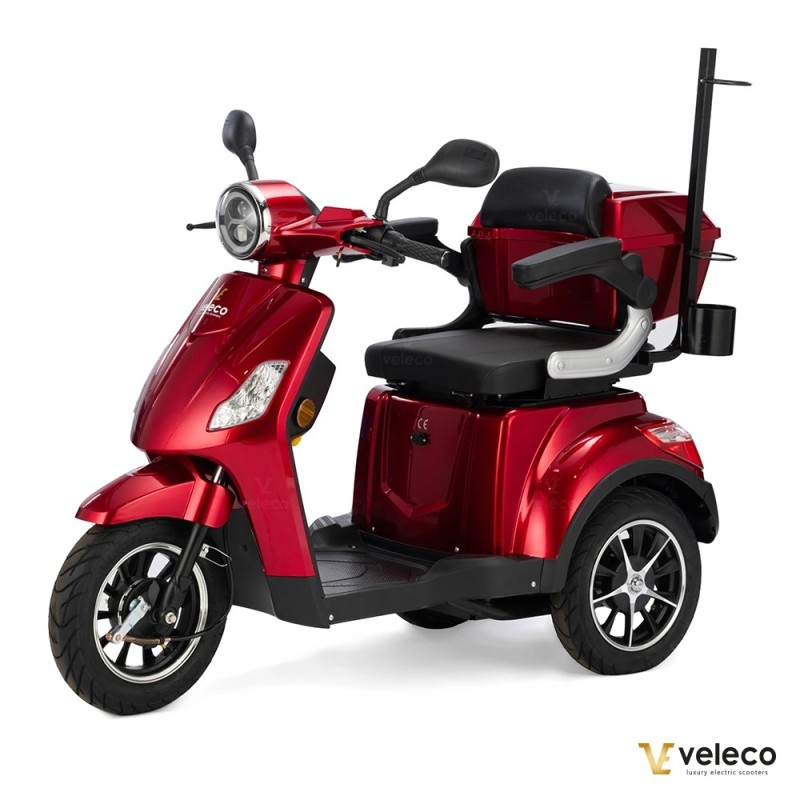 Veleco DRACO – 3-wheeled mobility scooter with extra equipment