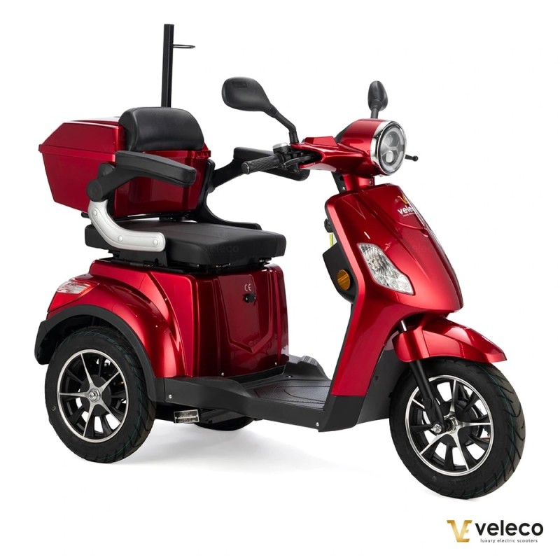 Veleco DRACO – 3-wheeled mobility scooter with extra equipment