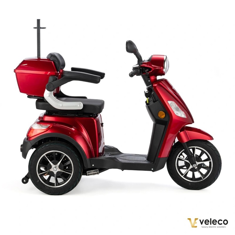 Veleco DRACO – 3-wheeled mobility scooter with extra equipment
