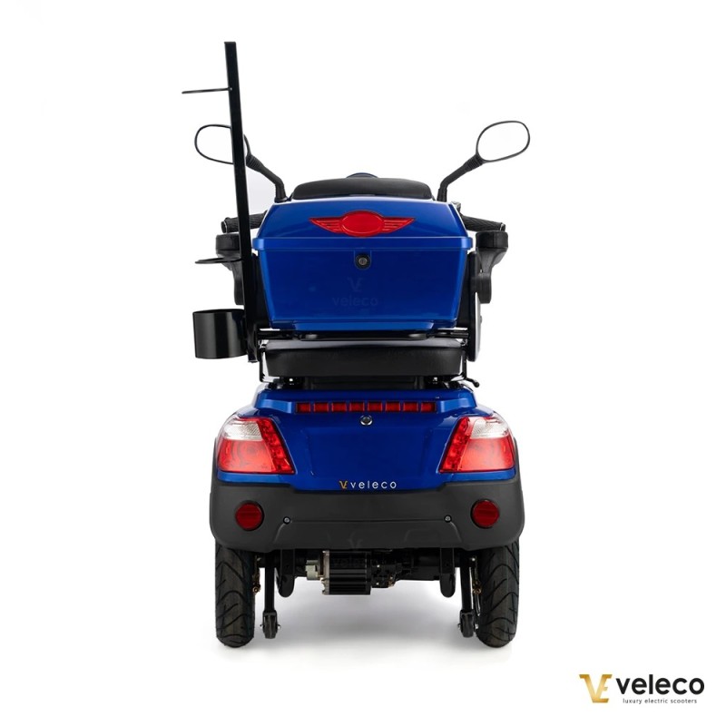 Veleco DRACO – 3-wheeled mobility scooter with extra equipment