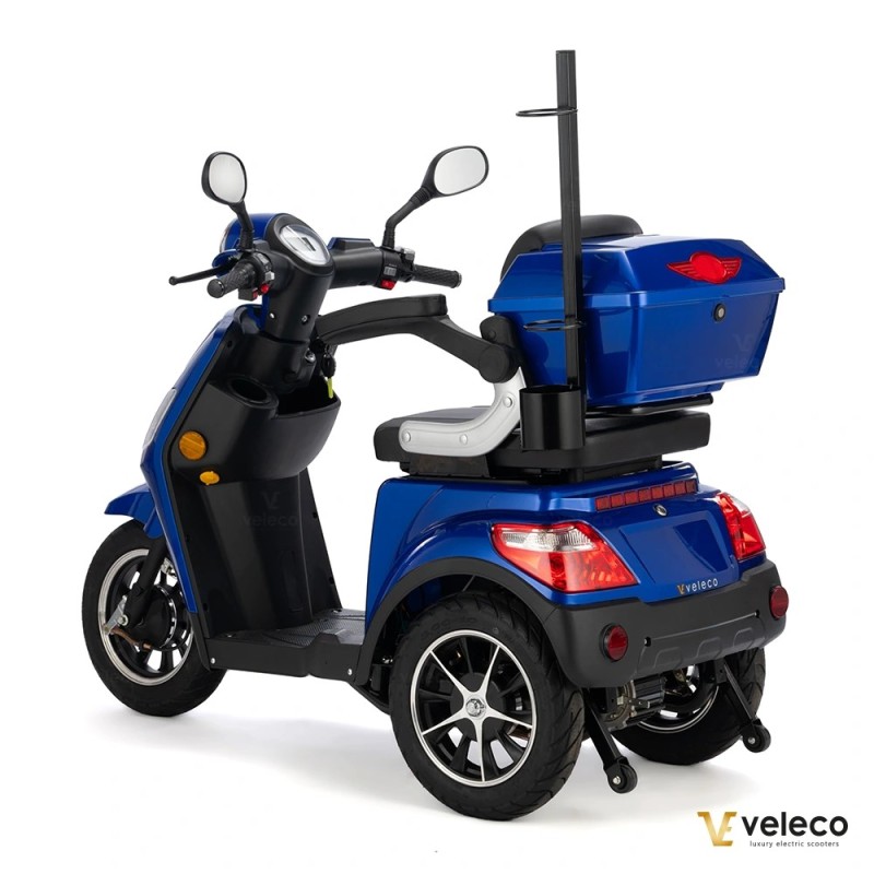 Veleco DRACO – 3-wheeled mobility scooter with extra equipment