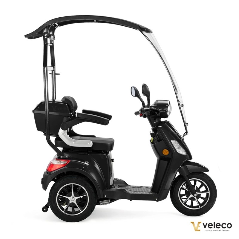 Veleco DRACO – 3-wheeled mobility scooter with extra equipment