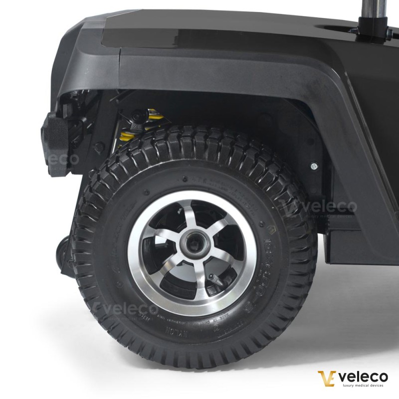 Veleco SHARPY PRO: terenowy skuter inwalidzki z uruchamianiem NFC