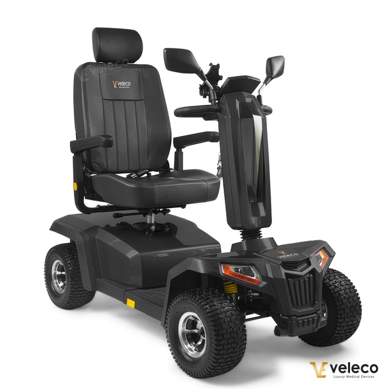 Veleco SHARPY PRO: terenowy skuter inwalidzki z uruchamianiem NFC