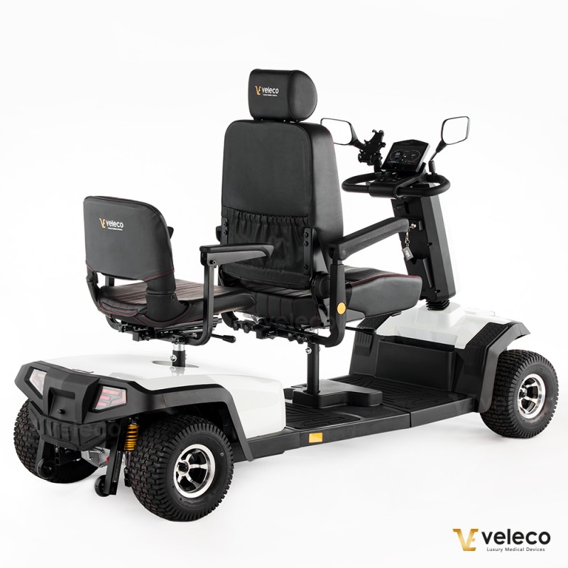 Veleco SHARPY TWIN: skuter inwalidzki z podwójnym siedzeniem