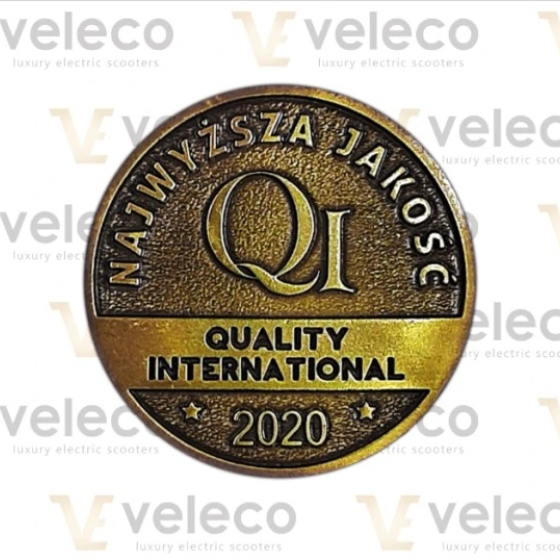 Quality International 2020 award for model Draco