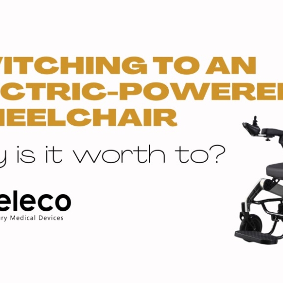 Switching to an electric-powered wheelchair