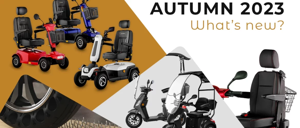 New Veleco mobility scooters on offer - autumn 2023 summary